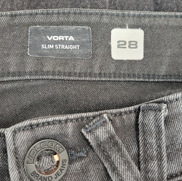 Volcom Vorta Slim Straight Jeans #545 Size 28 - Picture 7 of 10